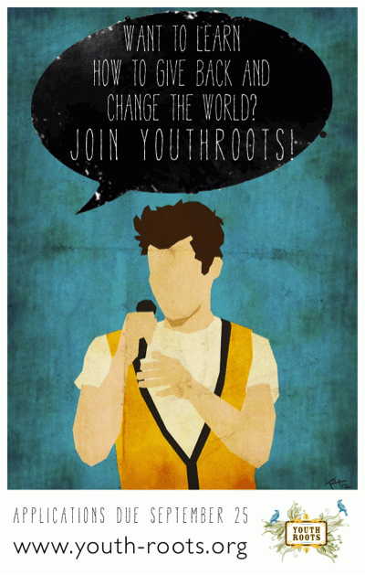 YouthRoots Apps Due Sept 25